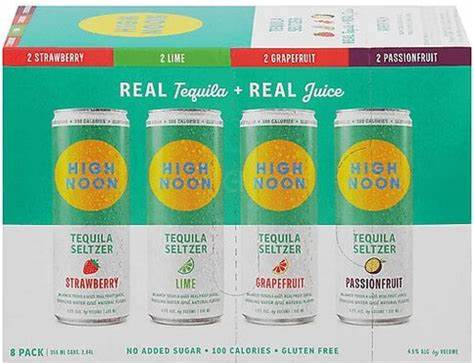 High Noon Tequila Seltzer 8pk